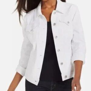White Denim Jacket